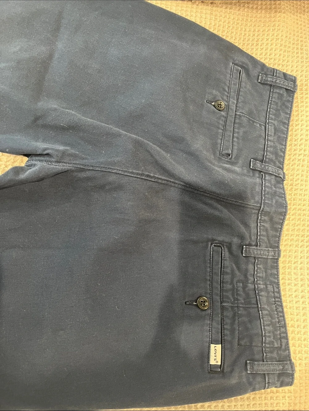 Levi's Navy Cotton Chino Pants